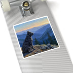 Acrylic Gallery Print Cane Corso - Mountain Overlook | Kiss-Cut Stickers