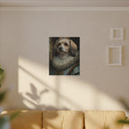 Havanese Renaissance Royal Portrait Canvas Wall Art, Regal Dog Painting, Havanese Lover Gift, Stretched Canvas