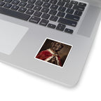Great Dane Kings & Queens Royal Portrait Sticker, Dog Portrait Vinyl Decal, Kiss-Cut Sticker, Great Dane Lover Gift