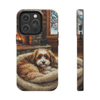 Acrylic Havanese - Winter Hearth | Tough Phone Case
