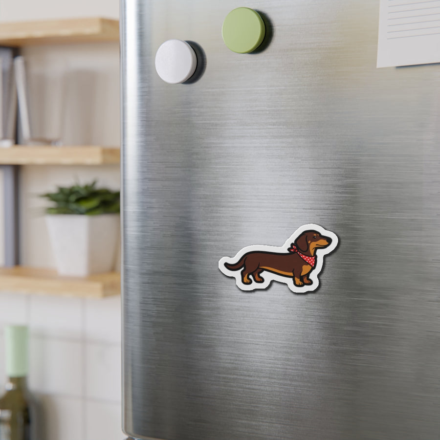 Pop Art Dachshund Magnet | Tritan