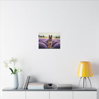 German Shepherd Acrylic Painting Stretched Canvas | Dog Wall Art Decor | Pet Portrait Gift for Dog Lovers | GSD Home Decor | High-Quality Pr