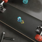 Cosmic Dachshund Holo Sticker | Tritan
