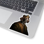German Shorthaired Pointer Kings & Queens Royal Portrait Sticker, Dog Portrait Vinyl Decal, Kiss-Cut Sticker, Dog Mom Gift Sticker