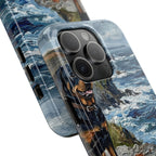 Acrylic Gallery Print Rottweiler - Coastal Cliffside | Tough Phone Case — view 17 of 28