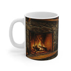 Acrylic Siberian Husky - Winter Hearth | Ceramic Mug 11oz