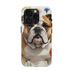 English Bulldog Watercolor Wildflower Field Phone Case | Premium Dog Prints | Tritan — view 6 of 28