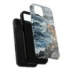 Acrylic Gallery Print English Bulldog - Coastal Cliffside | Tough Phone Case — view 16 of 28