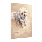 Maltese — Painted Portrait Canvas (Style A)