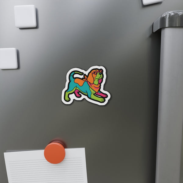 Y2K Beagle Magnet | Tritan — Lifestyle View