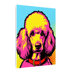Pop Art Poodle Canvas — Bold Dog Wall Art