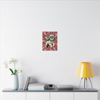 Shih Tzu Comic Book Canvas Art - Dynamic Pop Art Dog Print for Retro Wall Decor