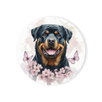 Rottweiler Watercolor Butterfly Bloom Gift Set — Mug + Coaster + Sticker | Tritan