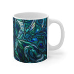 Dachshund Stained Glass Cool Jewel Ceramic Mug 11oz | Dog Lover Gift