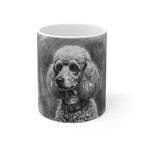 Poodle Cozy Set — 2-Piece Blanket + Mug Gift Set | Charcoal | Tritan