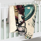 Beagle Comic Pop Art Throw Blanket | Premium Dog Art | Tritan