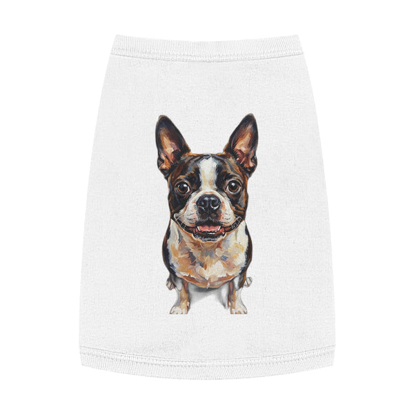 Boston Terrier Dog Shirt | Painterly Pet Tee | Matching Dog & Owner Set | Boston Lover Gift | Cute Dog Apparel