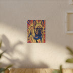 French Bulldog Pop Art Canvas - Dynamic Comic Book Style Wall Art with Halftone Dots - Energetic Retro Dog Print