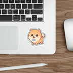Chibi Pomeranian Sticker | Tritan