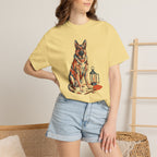 German Shepherd Halloween Shirt | Werewolf Dog Comfort Colors Tee