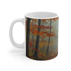 Acrylic German Shepherd - Autumn Woods | Ceramic Mug 11oz