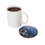 Acrylic Poodle - Mountain Overlook | Cork Back Coaster