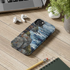 Rottweiler Acrylic Gallery Print Coastal Cliffside Phone Case | Premium Dog Prints | Tritan — view 13 of 28