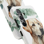 Labrador Retriever Watercolor Botanical Wreath Phone Case | Premium Dog Prints | Tritan — view 26 of 28
