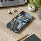 Acrylic Gallery Print Australian Shepherd - Coastal Cliffside | Tough Phone Case — view 13 of 28