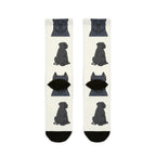 Cane Corso Socks | Fun All Over Print Dog Socks | Cane Corso Mom Gift | Cute Crew Socks for Dog Lovers | Stocking Stuffer