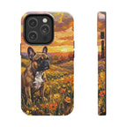 French Bulldog Acrylic Gallery Print Sunset Prairie Phone Case | Premium Dog Prints | Tritan — secondary view