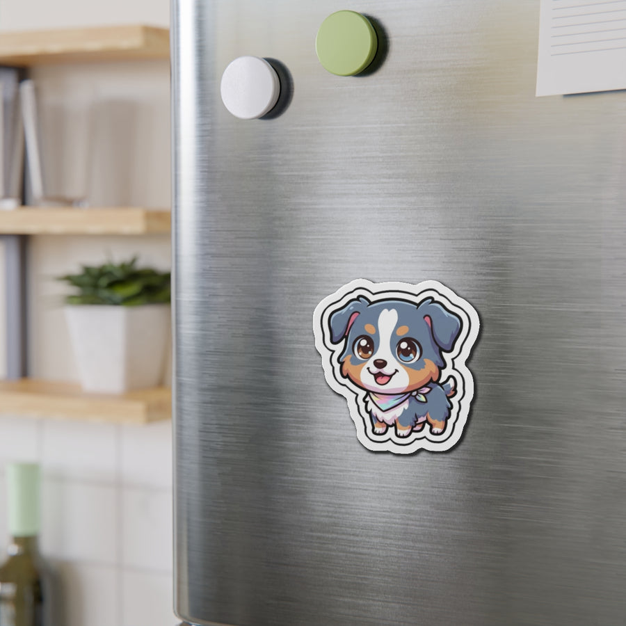 Chibi Australian Shepherd Magnet | Tritan