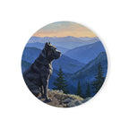 Cane Corso Acrylic Drink Coaster by Tritan — front studio view