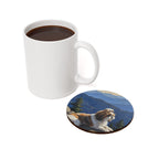 Acrylic Shih Tzu - Mountain Overlook | Cork Back Coaster