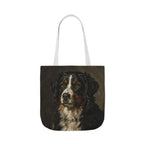 Bernese Mountain Dog Tote Bag | Painterly Dog Art Canvas Tote | Berner Mom Gift | Dog Lover Market Bag | Pet Portrait Accessory