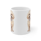 Maltese — Painted Portrait Mug (Style B, Front + Back)