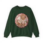 Golden Retriever Gingerbread Christmas Crewneck Sweatshirt — primary view