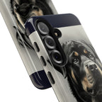 Charcoal Rottweiler Rottweiler Tough Phone Case - Rottweiler pride — gentle giants deserve great art — view 102 of 103