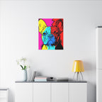 Pop Art French Bulldog Canvas — Bold Dog Wall Art