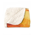 Siberian Husky Watercolor Autumn Path Throw Blanket | Premium Dog Prints | Tritan — view 4 of 9