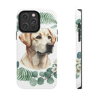 Labrador Retriever Watercolor Botanical Wreath Phone Case | Premium Dog Prints | Tritan — view 3 of 28