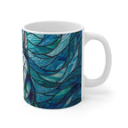 Siberian Husky Low Poly Cool Jewel Ceramic Mug 11oz | Dog Lover Gift
