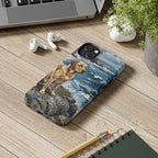 Acrylic Gallery Print Labrador Retriever - Coastal Cliffside | Tough Phone Case — view 13 of 28