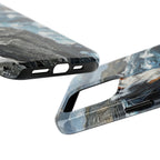 Acrylic Gallery Print Australian Shepherd - Coastal Cliffside | Tough Phone Case — view 24 of 28