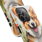 Corgi Watercolor Wildflower Field Phone Case | Premium Dog Prints | Tritan — view 17 of 28