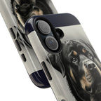 Charcoal Rottweiler Rottweiler Tough Phone Case - Rottweiler pride — gentle giants deserve great art — view 98 of 103