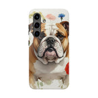English Bulldog Watercolor Wildflower Field Phone Case | Premium Dog Prints | Tritan — view 9 of 28