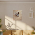 Maltese — Painted Portrait Canvas (Style A)