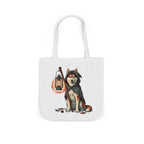 Husky Halloween Tote Bag | Reaper Dog Canvas Tote | Tritan