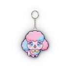 Chibi Poodle Plush Keychain | Tritan